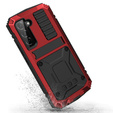 Etui Defender Kickstand do Samsung Galaxy S22 5G, czerwone