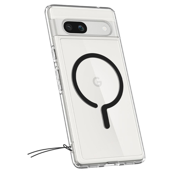 Etui Spigen do Google Pixel 7A, Ultra Hybrid Onetap Ring, Czarne