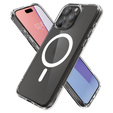 Etui z MagSafe Spigen do iPhone 15 Pro, Ultra Hybrid, Matowe Przezroczyste