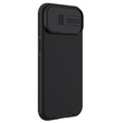 Etui do iPhone 15 Plus, pancerne Nillkin, CamShield Pro, Czarne