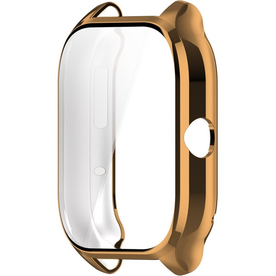 2w1 Etui z osłoną na ekran do Amazfit GTS 4, Złote