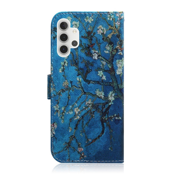 Etui Wallet do Samsung Galaxy A32 5G, Tree with Flowers