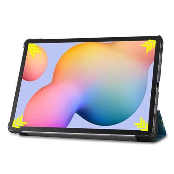 Etui do Samsung Galaxy Tab S6 Lite 10.4" 2020/2022/2024, Smartcase, Kwiat wiśni