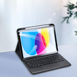 Etui z klawiaturą do iPad 11" 2025 A16 (11 gen.) / iPad 10.9" 2022 (10 gen.), Dux Ducis Magnetic Keyboard, czarne
