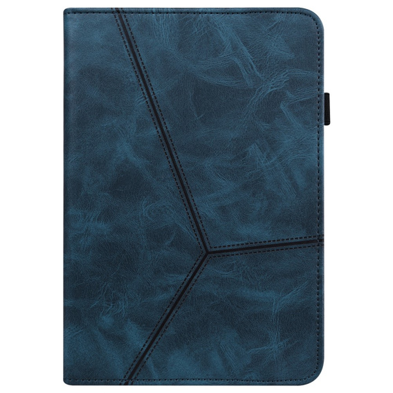 Etui do Samsung Galaxy Tab S10 Lite / S10 FE / S9 FE / S9, Classic, z miejscem na rysik, niebieskie