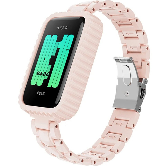 Bransoleta do Xiaomi Redmi Smart Band 2 / Xiaomi Smart Mi Band 8 Active, Różowa