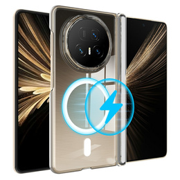 Etui ochronne do Honor Magic V5 5G, z MagSafe, przezroczyste