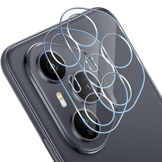 2x Szkło hartowane na aparat ERBORD do Honor 400 Pro 5G, Przezroczyste