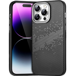 Etui do iPhone 14 Pro, Milky Way, szare