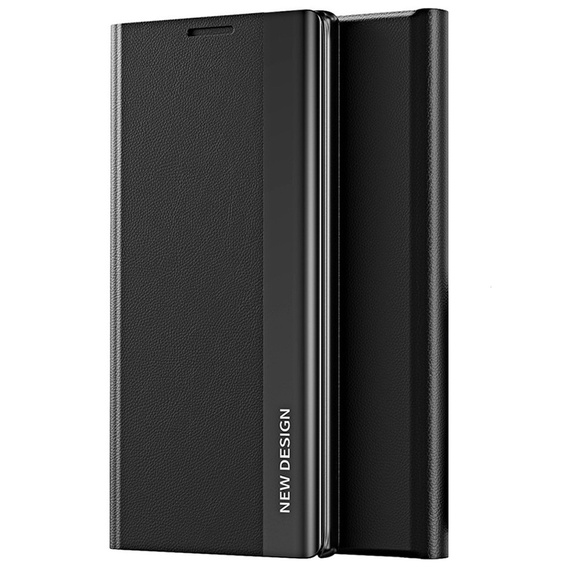 Etui z klapką do Xiaomi Redmi 10C, Side Magnetic, czarne