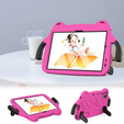 Etui dla dzieci do Xiaomi Redmi Pad SE 11" / Huawei MatePad 11 2021 / DOOGEE T30 Pro / Lenovo Tab M11, dziecięce z uchwytem, różowe