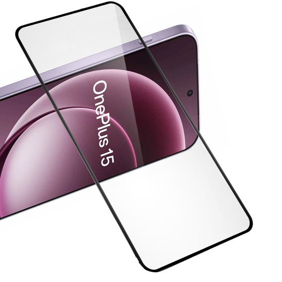 2x Szkło Hartowane do OnePlus 15R, ERBORD 3D pełne, szybka na cały ekran