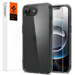 Etui Spigen Ultra Hybrid do iPhone 16e + Szkło hartowane 9H – Space Crystal