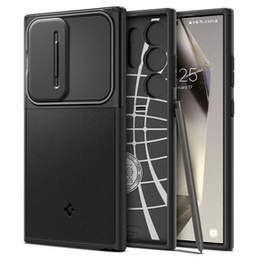 Etui Spigen do Samsung Galaxy S24 Ultra, Optik Armor, Czarne