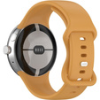 Pasek Silikonowy do Google Pixel Watch 1 / 2 / 3 41mm, Żółty