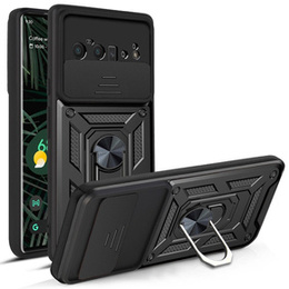 Etui pancerne do Google Pixel 6 Pro, CamShield Slide, czarne