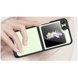 Etui do Samsung Galaxy Z Flip 5 5G, Fusion Hybrid, przezroczyste / czarne