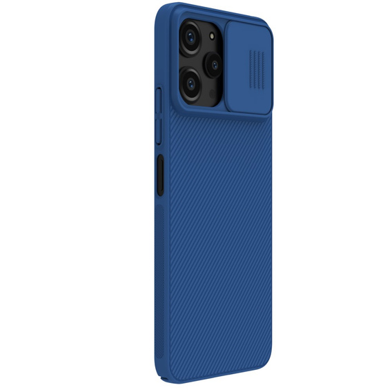 Etui do Xiaomi Redmi 12 4G, pancerne Nillkin, CamShield Pro, Niebieskie