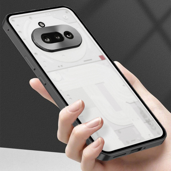Etui do Nothing Phone 3A, Frame Case, szare