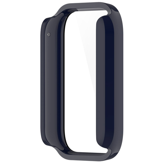 2w1 Etui + Szkło Hartowane do Xiaomi Smart Band 8 Pro, Granatowe