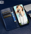 Etui z klapką do Samsung Galaxy M15 5G, Wallet Rhombus, niebieskie