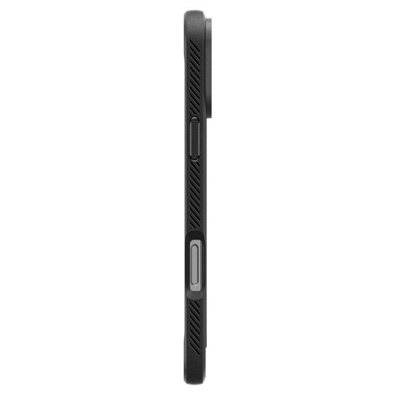 Etui Spigen do iPhone 16 Pro, Rugged Armor MagSafe, szare + Szkło Hartowane 9H