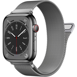 Bransoleta do Apple Watch 1/2/3/4/5/6/7/8/9/10/11/SE Ultra 1/2/3 42/44/45/46/49mm, Szara