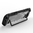 Przezroczyste etui ochronne z czarnym wykończeniem do Nintendo Switch 2