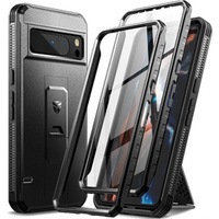 Etui pancerne do Google Pixel 8 Pro, Dexnor Full Body (Two Frames), czarne