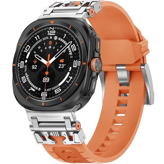 Pasek do Samsung Galaxy Watch Ultra 47mm (2025 / 2024), Pomarańczowy
