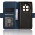 Etui z klapką do Realme 12 Pro 5G / 12 Pro+ 5G, Card Slot, granatowe