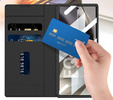 Etui portfelowe z klapką do Samsung Galaxy Z Fold 7 5G – czarne
