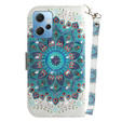 Etui z klapką do Xiaomi Redmi Note 12 4G, Wallet, Mandala Flower