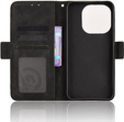 Etui z klapką do Xiaomi 15T, Card Slot, czarne