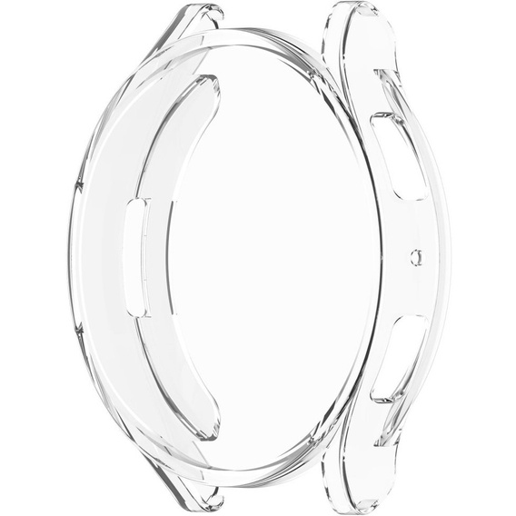 2w1 Etui z Osłoną na Ekran do Samsung Galaxy Watch 6 40mm, Przezroczyste