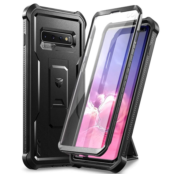 Etui pancerne do Samsung Galaxy S10  , Dexnor Full Body, czarne