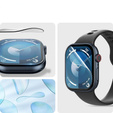 2x Szkło Hybrydowe Spigen Elite Shield "EZ FIT" do Apple Watch 10 42MM