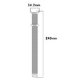 Pasek Bransoleta Milanese do Samsung Galaxy Watch Ultra 47mm (2025 / 2024), Srebrna