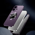 Etui do iPhone 17, ze szkłem prywatyzującym, do MagSafe – fioletowe