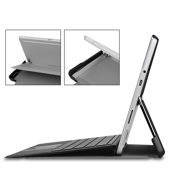 Etui do Microsoft Surface Pro 8, Stand Case, czarne