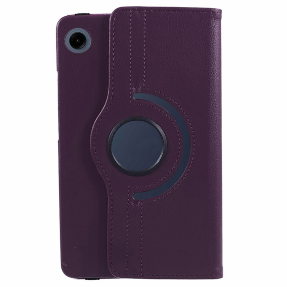 Etui do Samsung Galaxy Tab A11/A9, Obrotowe 360, fioletowe