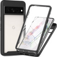 Etui do Google Pixel 8 Pro, Shockproof, z folią, czarne