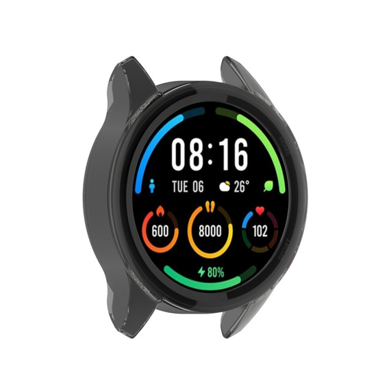 Etui TPU Frame do Xiaomi Mi Watch Color Sport, Czarny