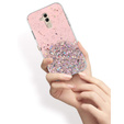 Etui do Huawei Mate 20 Lite, Glittery, różowe