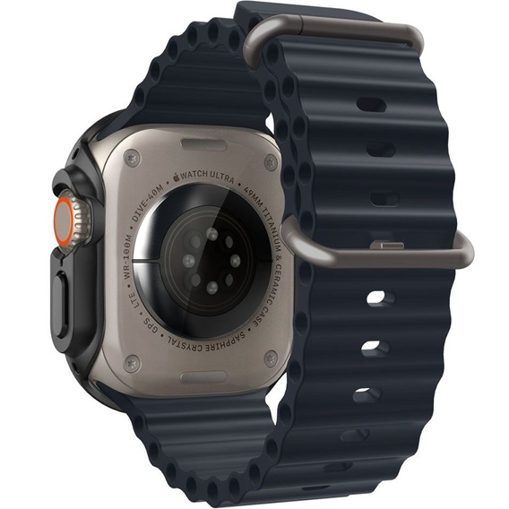 Etui SPIGEN do Apple Watch Ultra 1/2/3 49mm, Thin Fit, Czarne