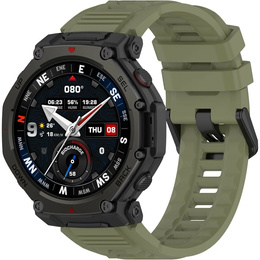 Pasek Silikonowy do Amazfit T-Rex 3 Pro, zielony