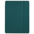 Etui do iPad 10.2" 2021/2020/2019 (9/8/7 gen.), Smartcase Hybrid, z miejscem na rysik, ciemnozielone