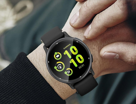 2x Szkło Hybrydowe ERBORD do Garmin Vivoactive 5
