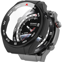 2w1 Etui + Szkło Hartowane do Huawei Watch Ultimate, Czarne