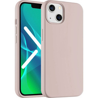 Etui do iPhone 14 Plus, Silicone Lite, różowe